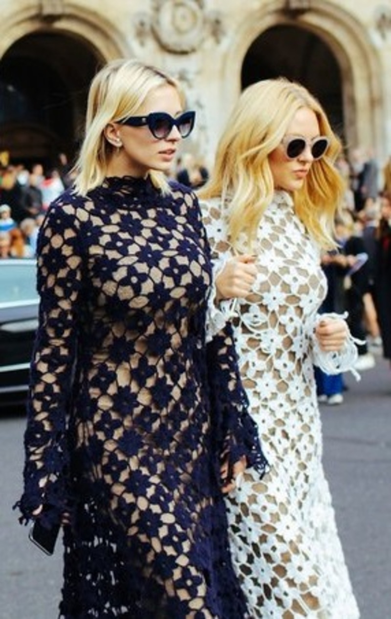 Twin looks on the Street Style